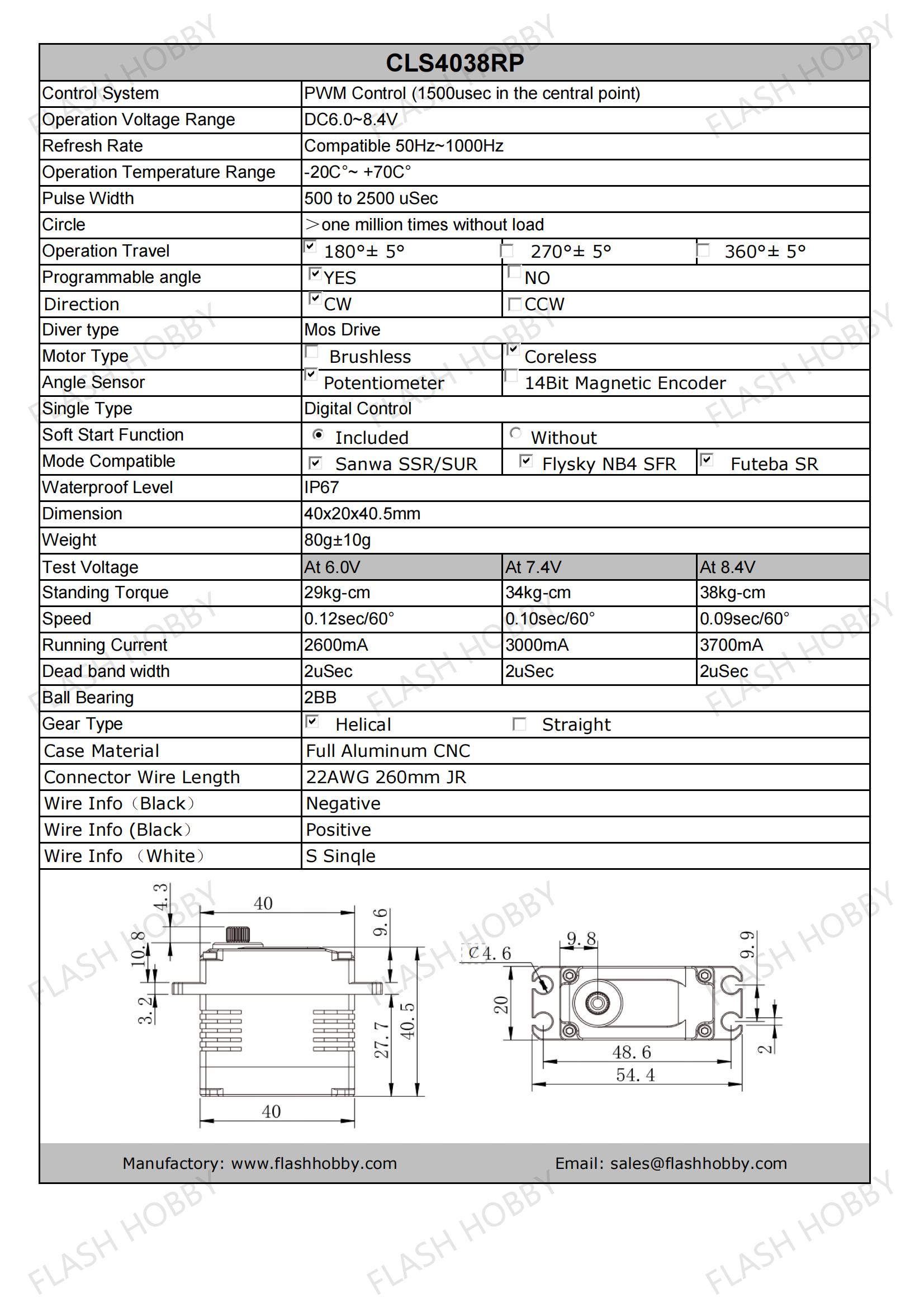 سرو بدون هسته CLS4038RP 38 کیلوگرم